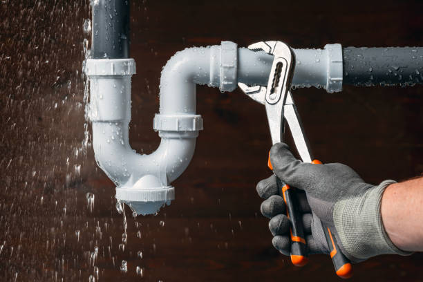 Professional Drain Cleaning technician working in Chester, NJ